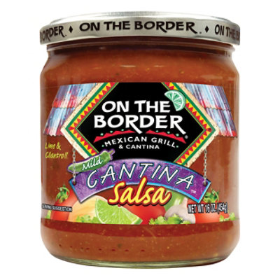 On The Border Salsa Cantina Mild Jar - 16 Oz - Image 3