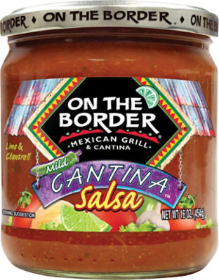 On The Border Salsa Cantina Mild Jar - 16 Oz - Image 2