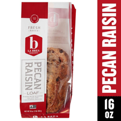 La Brea Bakery Bread Loaf Pecan Raisin - 16 Oz - Image 2