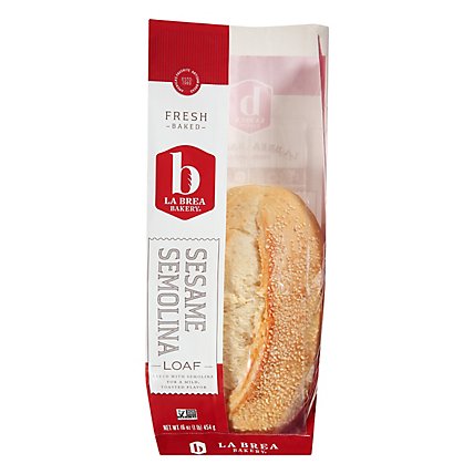 La Brea Bakery Sesame Semolina Loaf Bread - 16 Oz. - Image 3