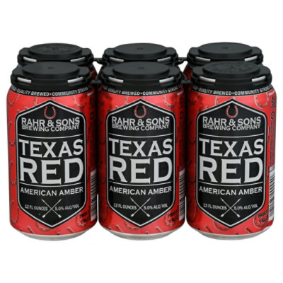Rahr Red Amber Lager Beer Bottles - 6-12 Fl. Oz. - Image 3