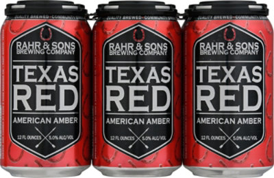 Rahr Red Amber Lager Beer Bottles - 6-12 Fl. Oz. - Image 4