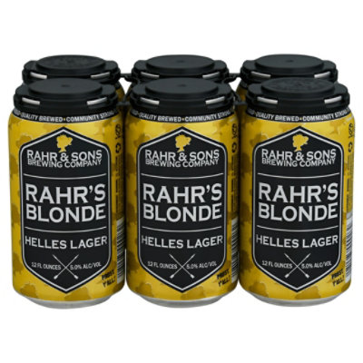 Rahr Blonde In Cans - 6-12 Fl. Oz. - Image 3