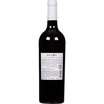 Old Soul Cabernet Sauvignon Wine - 750 Ml - Image 4