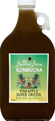 Buddhas Brew Growler Pineapple Super Greens - 67 Fl. Oz. - Image 2