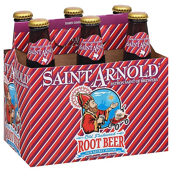 St. Arnolds Root Beer Soda - 6-12 Fl. Oz.