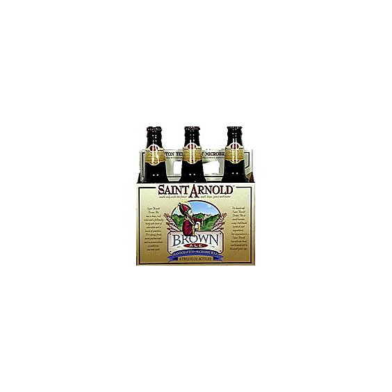 St. Arnold Ale Wagger Brown Ale In Bottles - 6-12 Fl. Oz.