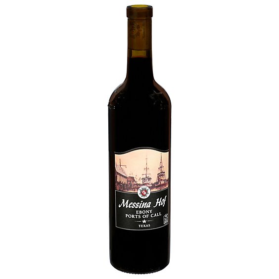 Messina Hof Port Of Call Ebony Wine - 750 Ml