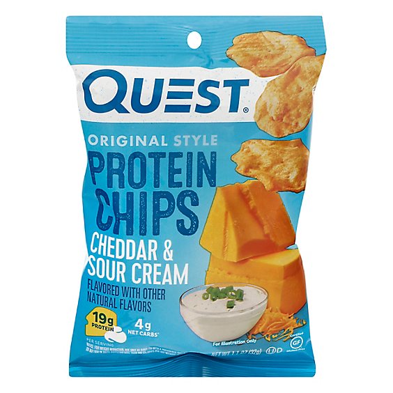 Quest Protein Chip Cheddar & Sour - 1.125 Oz