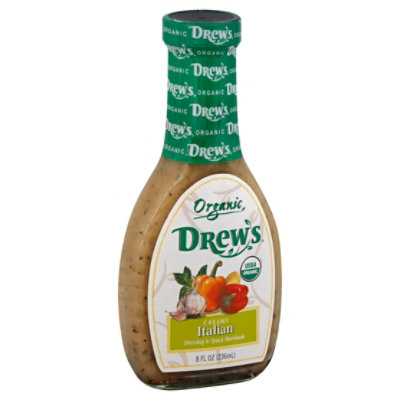 Drews Organic Dressing & Quick Marinade Italian Creamy 8 Fl. Oz
