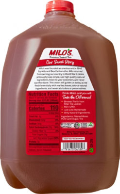 Milos Famous Sweet Tea - 128 Fl. Oz. - Image 6