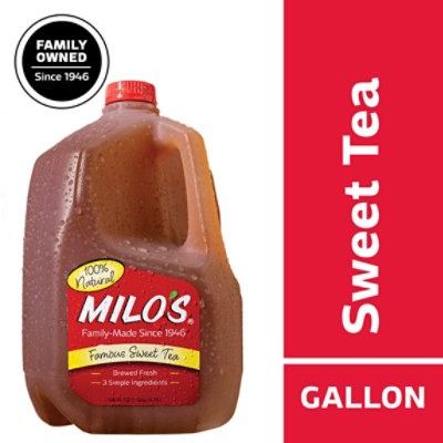 Milos Famous Sweet Tea - 128 Fl. Oz. - Image 1