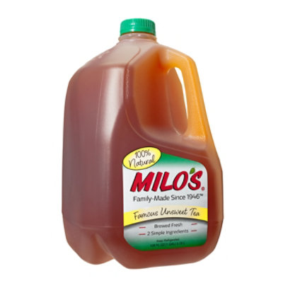 Milos Famous Unsweet Tea - 128 Fl. Oz. - Image 2