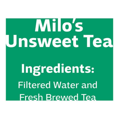 Milos Famous Unsweet Tea - 128 Fl. Oz. - Image 4