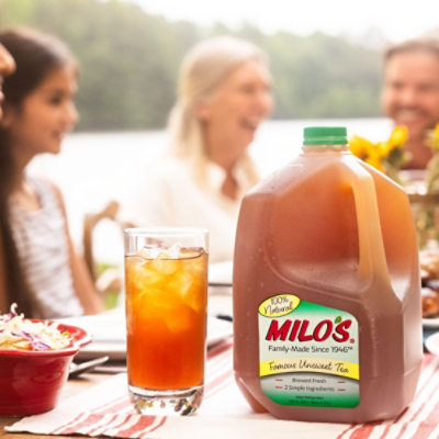 Milos Famous Unsweet Tea - 128 Fl. Oz. - Image 5