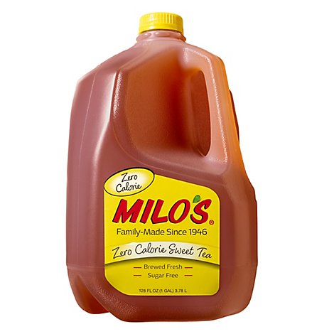 Milos No Calorie Sweet Tea Gallon - 128 Fl. Oz.