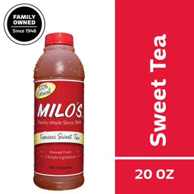 Milos Sweet Tea - 20 Oz - Image 1