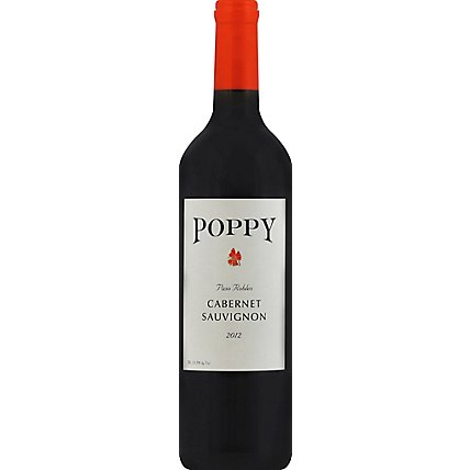Poppy Cabernet Sauvignon Wine - 750 Ml - Image 2