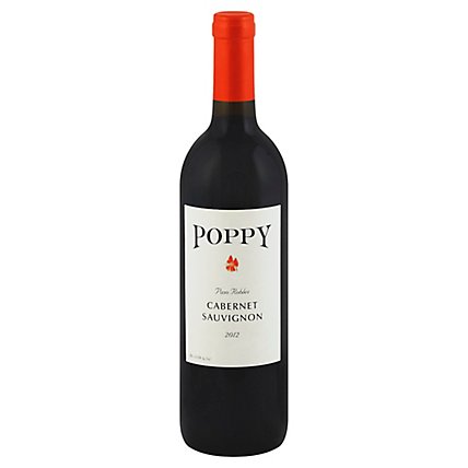 Poppy Cabernet Sauvignon Wine - 750 Ml - Image 1