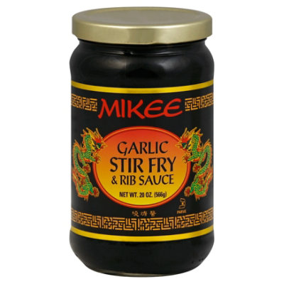 Mikee Sauce Rib Garlic - 20 Oz