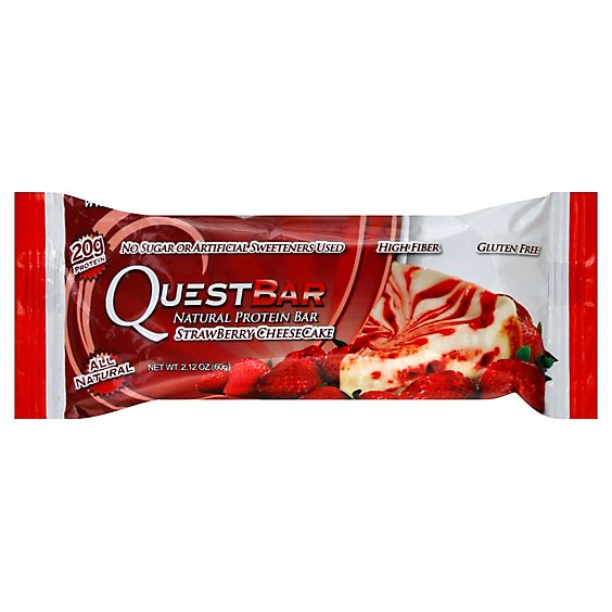 Quest Bar Protein Strwbry Chsca - 2.12 Oz
