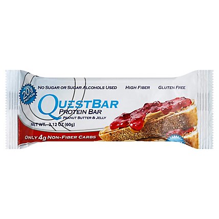 Quest Bar Pnut Btr & Jelly - 2.12 Oz - Image 1