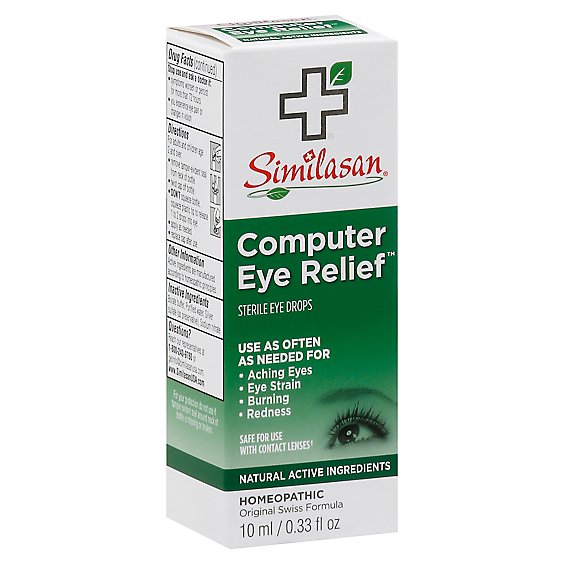 Simil Eye Drop Relief Cmptr Eye - .33 Oz