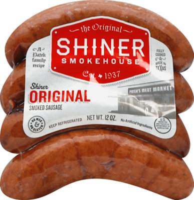 Shiner Smokehouse Original Smoked Sausage Links - 12 Oz - Image 2