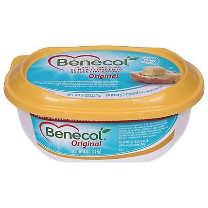 Benecol Regular Spread Veg Oil - 8 Oz - Image 1
