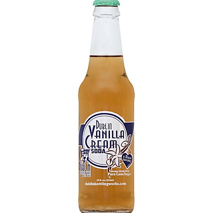 Dublin Bottling Works Soda Vanilla Cream - 12 Fl. Oz. - Image 2