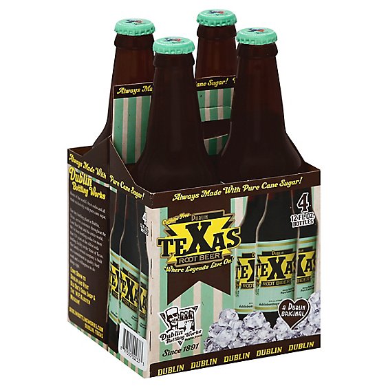 Dublin Texas Root Beer Diet - 4-12 Fl. Oz.
