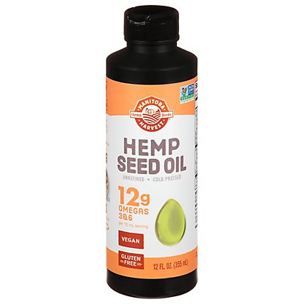 Manit Hemp Seed Oil - 12.0 Oz - Image 1