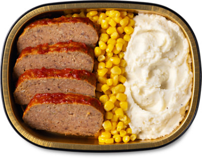 ReadyMeals Meatloaf With Corn & Mashed Potatoes Cold - Each - Image 1
