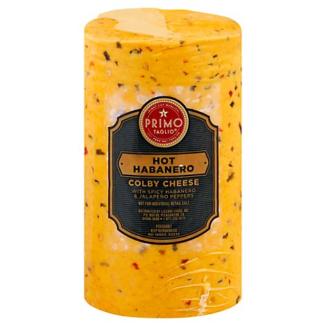 Primo Taglio Pre-Sliced Cheese Colby Habanero Hot - 0.50 Lb