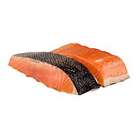 Seafood Service Counter Fish Salmon Fillets Atlantic Seasoned - 1.00 LB - Image 1