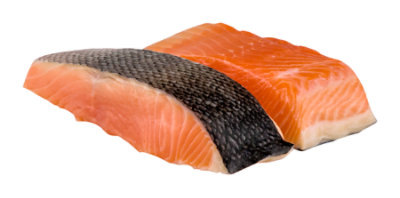 Service Case Atlantic Seasoned Salmon Fish Fillets - 1 lb - Image 1