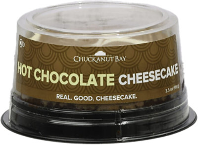 Chuckanut Bay Foods Hot Cocoa Cheesecake - 3 Inch