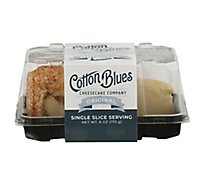 Bakery Cake Cream Cake Slice Blueberry - Each (540 Cal)