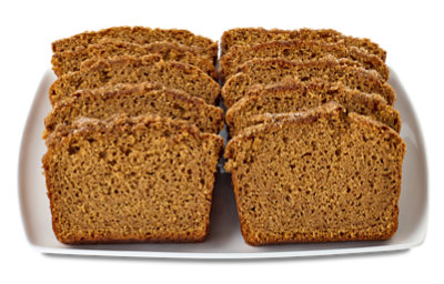 Pumpkin Loaf Cake Sliced - Each - Image 1