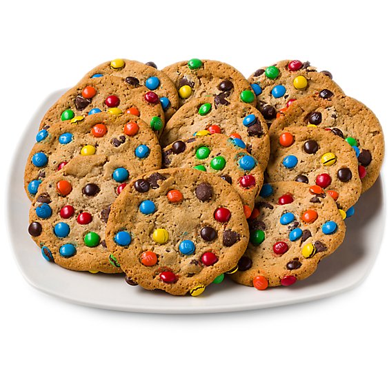 Bakery Cookies Chocolate Chip With M&M 16 Count - Each