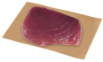 Seafood Service Counter Frozen Ahi Tuna Steak 5 Oz Each - Image 1