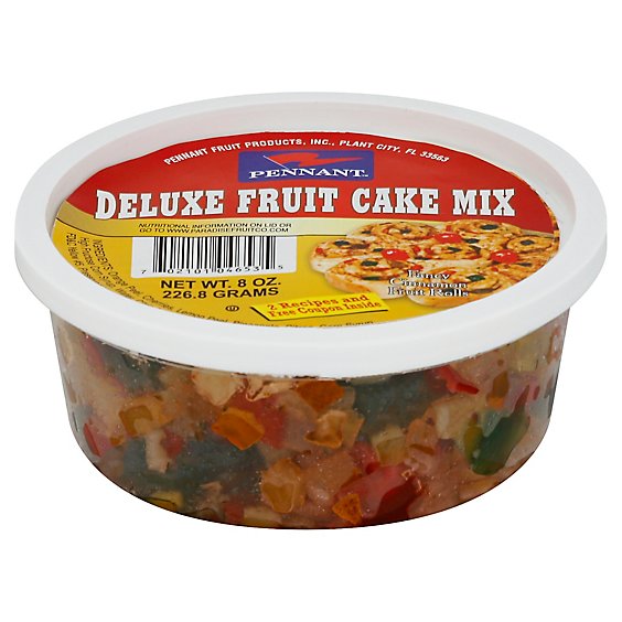 Pennant Fruit Cake Mix Deluxe - 8 Oz