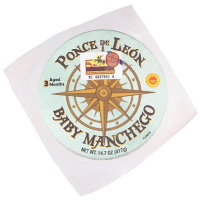 Ponce De Leon Baby Manchego Wheel - 500 Gram - Image 3