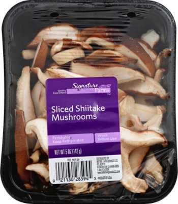 Signature Select/Farms Mushrooms Shiitake Sliced - 5 Oz - Image 2