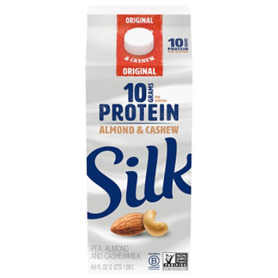 Silk Nutmilk Almond & Cashew Original Protein - 64 Fl. Oz. - Image 3