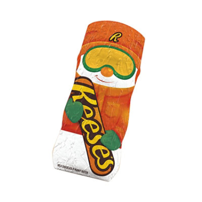 REESE'S Milk Chocolate Peanut Butter Snowman Christmas Candy Box - 5 Oz - Image 3