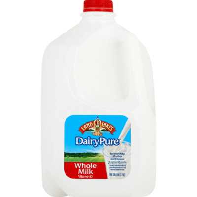 Land O'Lakes DairyPure Whole White Milk - 1 Gallon - Image 1