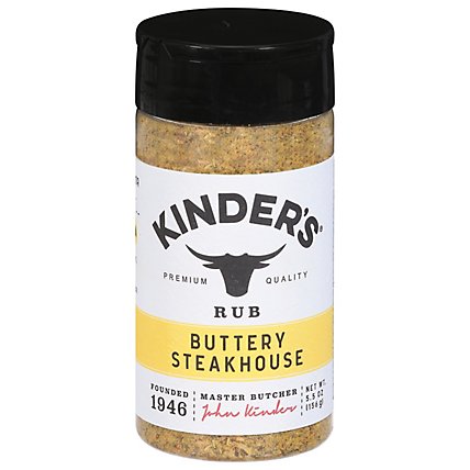 Kinder's Buttery Steakhouse Rub and Seasoning - 5.5 Oz - Image 2
