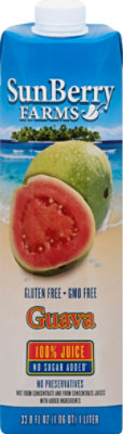 Sunberry Farms Juice Guava 100prcnt - 33.81 Fl. Oz. - Image 2