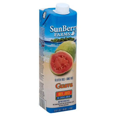 Sunberry Farms Juice Guava 100prcnt - 33.81 Fl. Oz.
